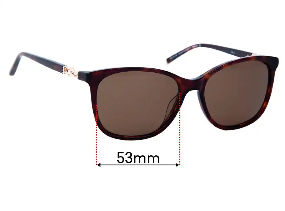 Sunglass Fix Replacement Lenses for Specsavers Fiona Sun Rx - 53mm Wide Sunglass Fix Replacement Lenses for Specsavers Fiona Sun Rx - 53mm Wide