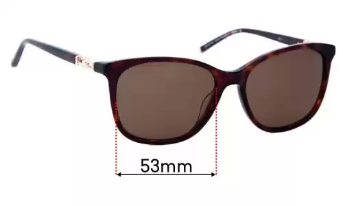 Sunglass Fix Replacement Lenses for Specsavers Fiona Sun Rx - 53mm Wide Specsavers Fiona Sun Rx Replacement Lenses 53mm wide