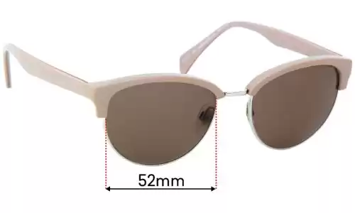 Sunglass Fix Replacement Lenses for Specsavers Southport Sun Rx - 52mm Wide Specsavers Southport Sun Rx Replacement Lenses 52mm wide