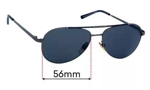 Sunglass Fix Replacement Lenses for Specsavers Sun Rx 56 - 56mm Wide Specsavers Sun Rx 56 Replacement Lenses 56mm wide