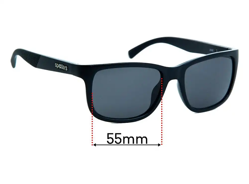 Sunglass Fix Replacement Lenses for Spotters Zane - 55mm Wide Sunglass Fix Replacement Lenses for Spotters Zane - 55mm Wide