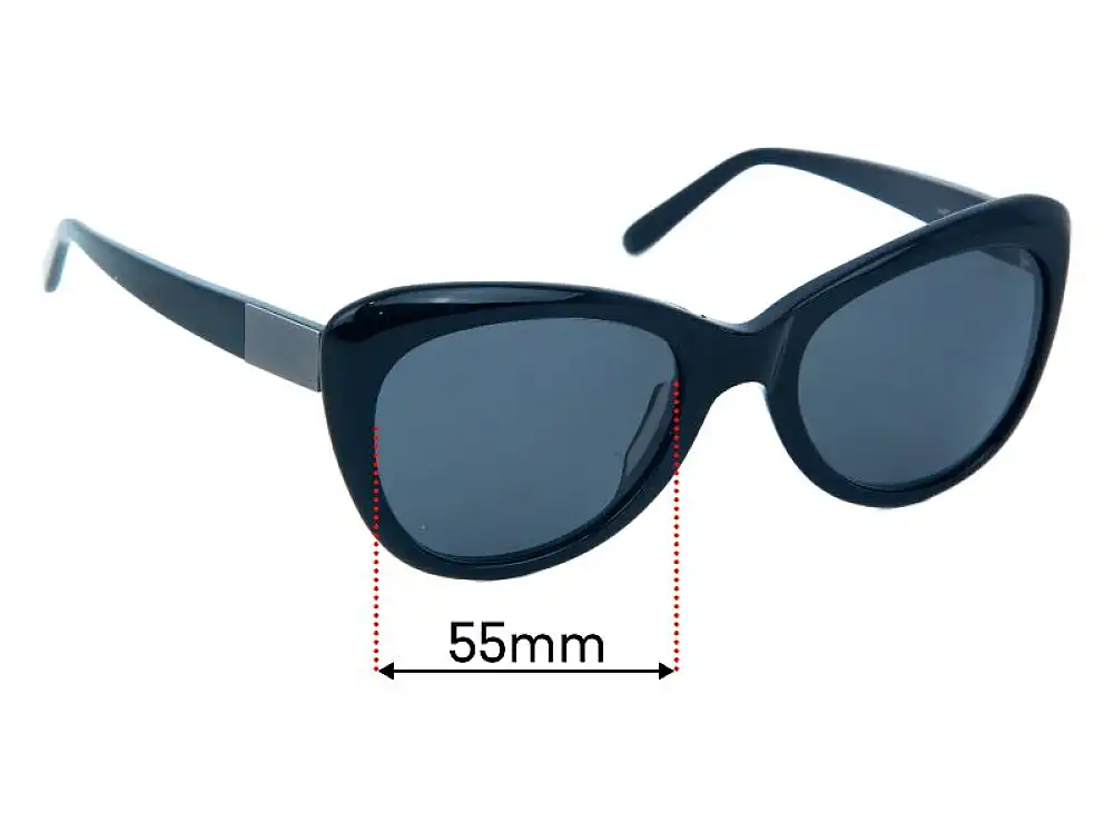 Sunglass Fix Replacement Lenses for Vera Wang V441 - 55mm Wide Sunglass Fix Replacement Lenses for Vera Wang V441 - 55mm Wide