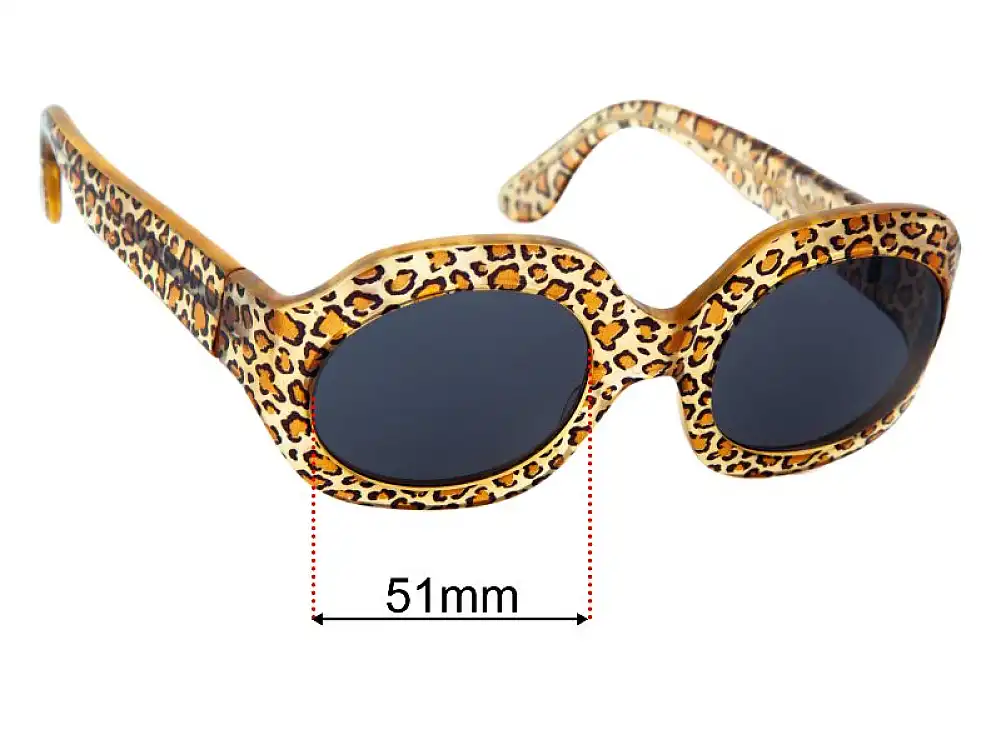 Sunglass Fix Replacement Lenses for Jean Lafont Boho - 51mm Wide Sunglass Fix Replacement Lenses for Jean Lafont Boho - 51mm Wide