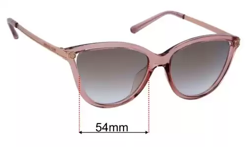 Sunglass Fix Replacement Lenses for Michael Kors MK2139U Tulum - 54mm Wide Michael Kors MK2139U Tulum Replacement Lenses 54mm wide
