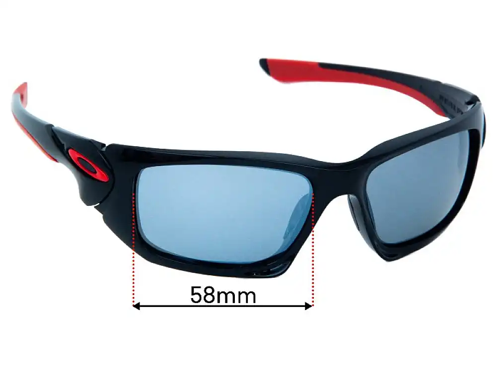 Sunglass Fix Replacement Lenses for Oakley Scalpel OO9095 - 58mm Wide Sunglass Fix Replacement Lenses for Oakley Scalpel OO9095 - 58mm Wide