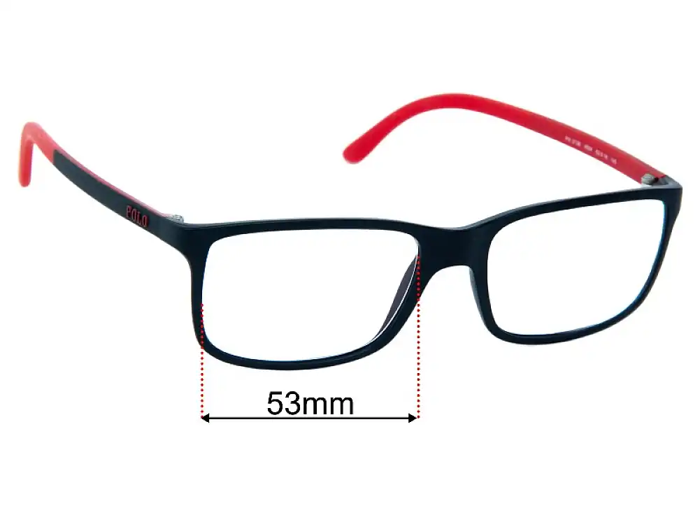 Sunglass Fix Replacement Lenses for Ralph Lauren Polo PH 2126 - 53mm Wide Sunglass Fix Replacement Lenses for Ralph Lauren Polo PH 2126 - 53mm Wide
