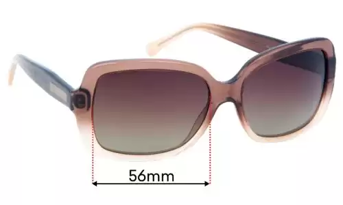 Sunglass Fix Replacement Lenses for Vogue VO 2605-S - 56mm Wide Vogue VO 2605-S Replacement Lenses 56mm wide