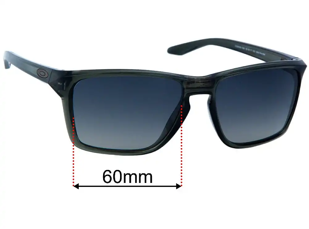 Sunglass Fix Replacement Lenses for Oakley Sylas OO9448 - 60mm Wide Sunglass Fix Replacement Lenses for Oakley Sylas OO9448 - 60mm Wide