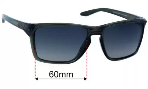 Sunglass Fix Replacement Lenses for Oakley Sylas OO9448 - 60mm Wide Oakley Sylas OO9448 Replacement Lenses 60mm wide