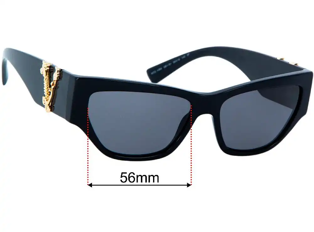 Versace MOD 4383 Replacement Lenses 56mm Versace MOD 4383 Replacement Lenses 56mm