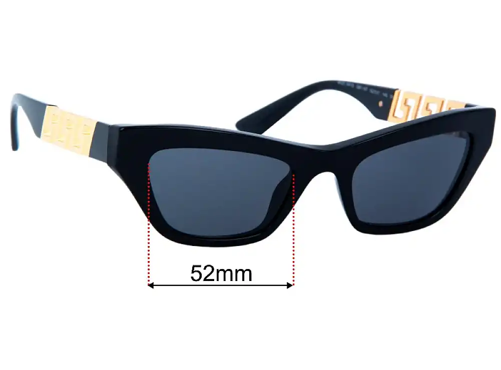 Versace MOD 4419 Replacement Lenses - 52mm Versace MOD 4419 Replacement Lenses - 52mm