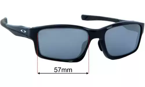Sunglass Fix Replacement Lenses for Oakley Chainlink OO9252 - 57mm Wide Oakley Chainlink OO9252 Replacement Lenses 57mm wide