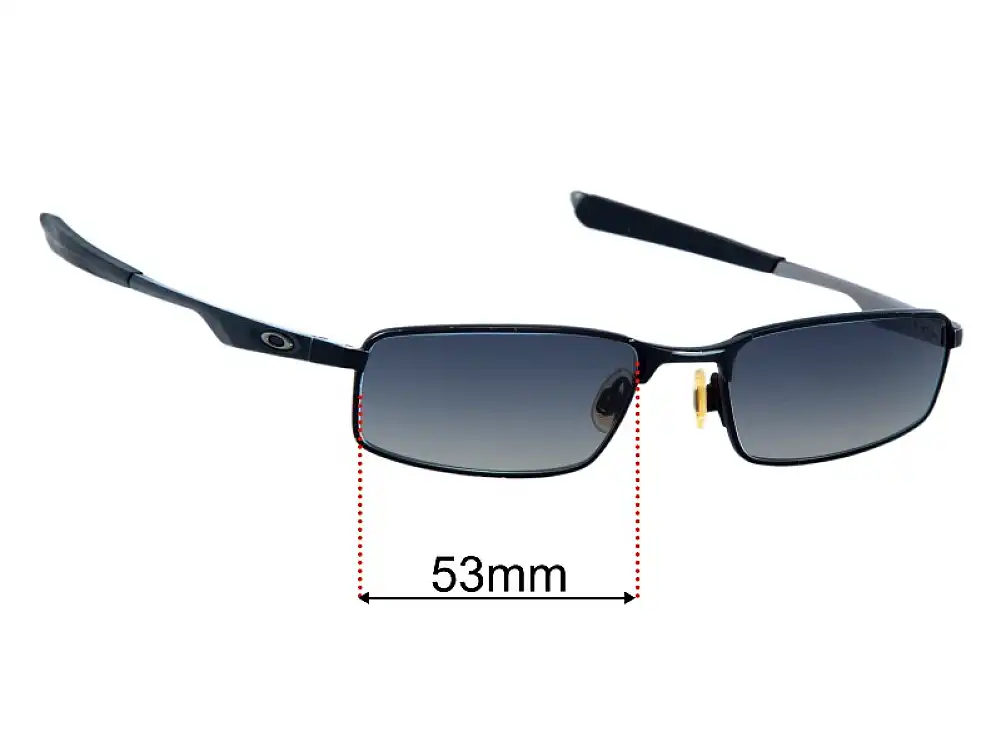 Replacement Lenses for Oakley Socket 4.0 - 53mm Wide Replacement Lenses for Oakley Socket 4.0 - 53mm Wide