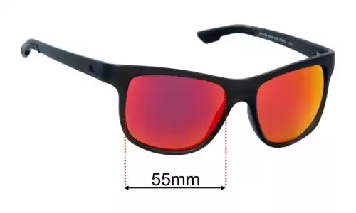 Sunglass Fix Replacement Lenses for Quiksilver QS Sun Rx 108- 55mm Sunglass Fix Replacement Sunglass Lenses for Quiksilver QS Sun Rx 108- 55mm
