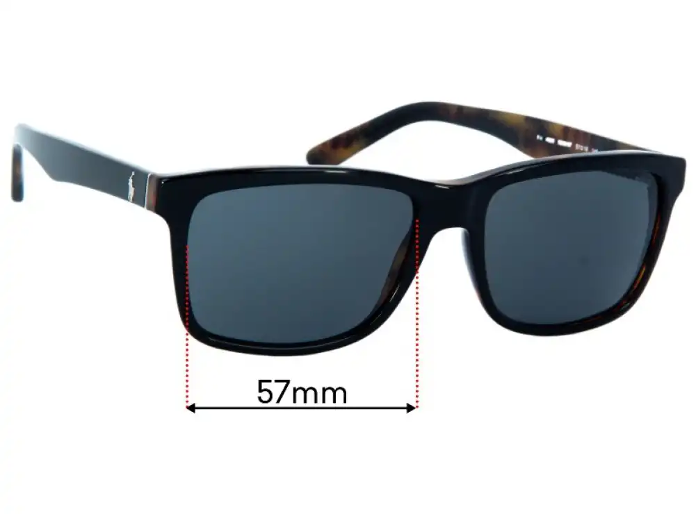 Sunglass Fix Replacement Lenses for Ralph Lauren PH 4098 - 57mm Wide Sunglass Fix Replacement Lenses for Ralph Lauren PH 4098 - 57mm Wide