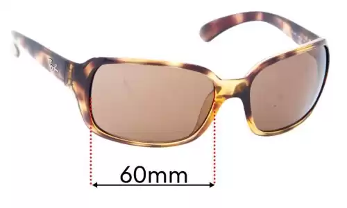 Sunglass Fix Replacement Lenses for Ray-Ban RB4068 - 60mm Wide Ray-Ban RB4068 Replacement Lenses 60mm wide