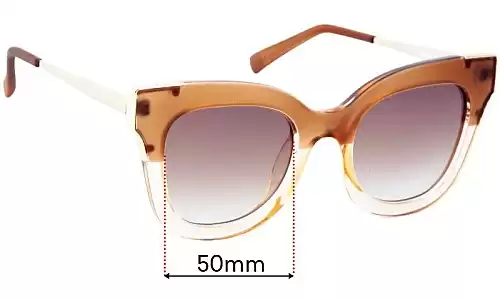 Sunglass Fix Replacement Lenses for Country Road Victoria - 50mm Wide Country Road Victoria Replacement Lenses 50mm wide