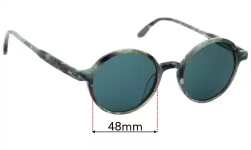 Bailey Nelson Lars Replacement Lenses - 48mm Bailey Nelson Lars Replacement Sunglass Lenses - 48mm