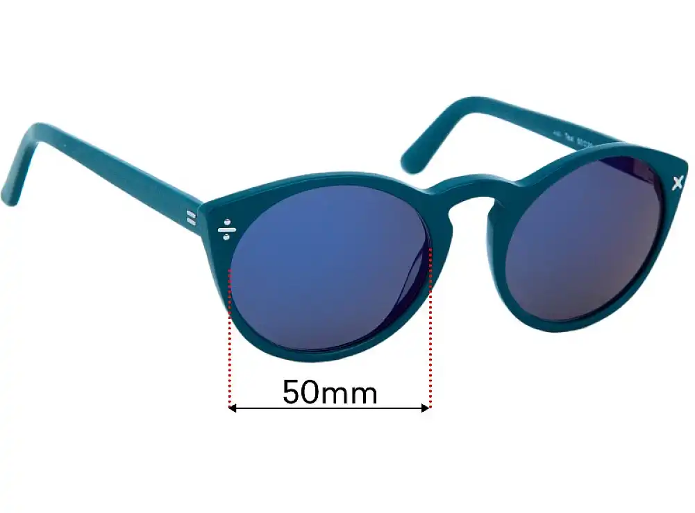 Derek Cardigan Ash Replacement Lenses - 50mm Derek Cardigan Ash Replacement Lenses - 50mm