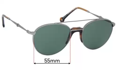 Sunglass Fix Replacement Lenses for Dues Ex Machina DEUS Sun Rx 5 - 55mm Sunglass Fix Replacement Lenses Dues Ex Machina DEUS Sun Rx 1 - 55mm