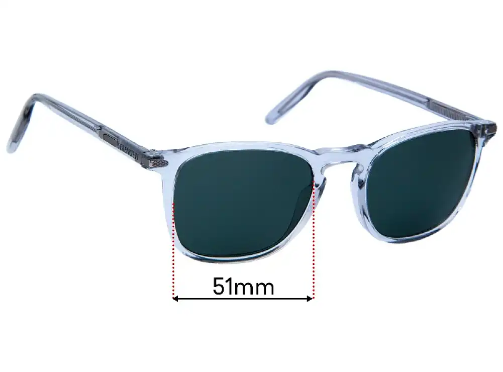 Sunglass Fix Replacement Lenses for Serengeti Delio - 51mm Wide Sunglass Fix Replacement Lenses for Serengeti Delio - 51mm Wide
