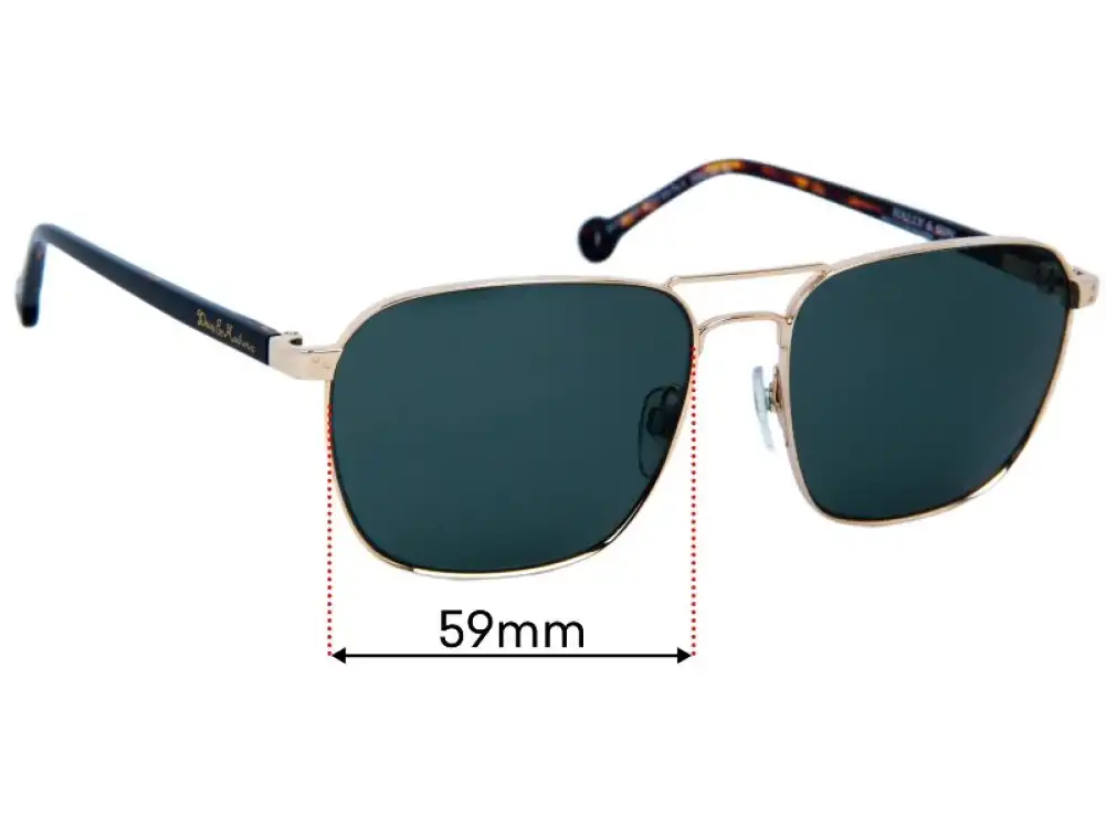 Sunglass Fix Replacement Lenses for Dues Ex Machina DEUS Sun Rx 4 - 59mm Sunglass Fix Replacement Lenses for Dues Ex Machina DEUS Sun Rx 4 - 59mm