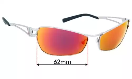 Sunglass Fix Replacement Lenses for Arnette AN3007 - 62mm Sunglass Fix Replacement Lenses Arnette AN3007 - 62mm Wide