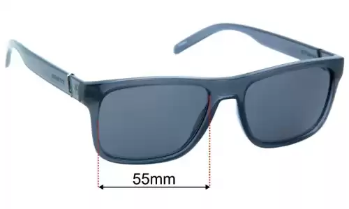 Arnette AN4298 Bandra Replacement Lenses - 55mm Arnette AN4298 Bandra Replacement Sunglass Lenses - 55mm