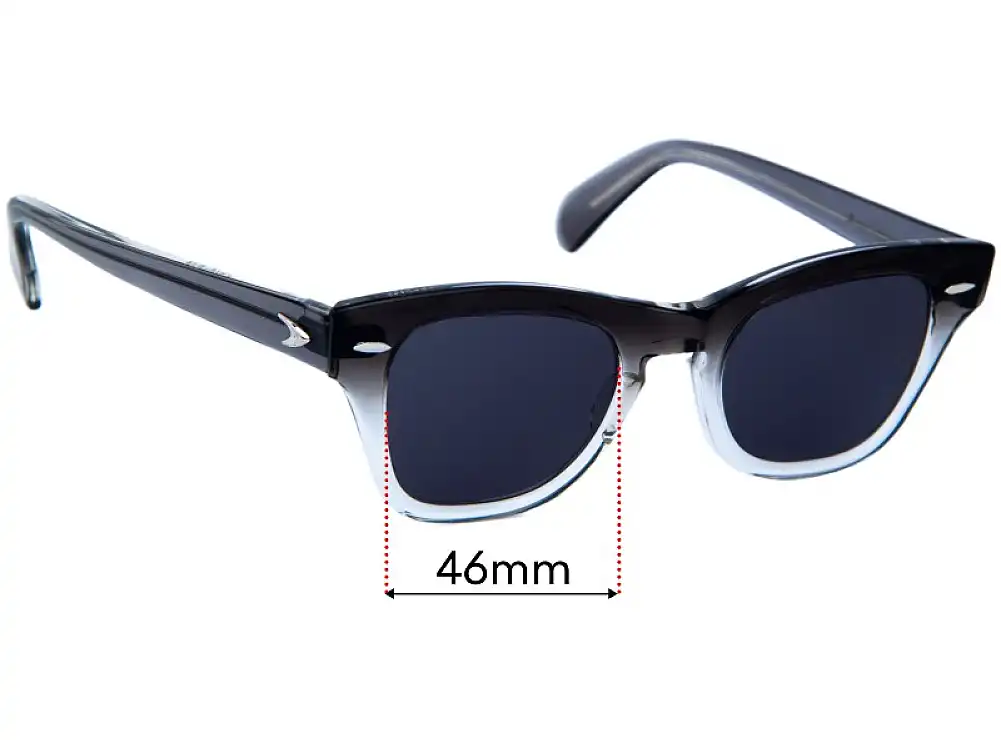 Sunglass Fix Replacement Lenses for Bausch & Lomb B&L 4620 - 46mm Wide Sunglass Fix Replacement Lenses for Bausch & Lomb B&L 4620 - 46mm Wide