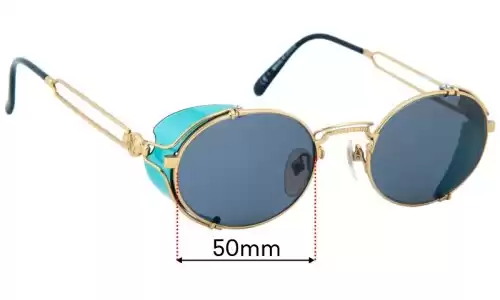 Sunglass Fix Replacement Lenses Jean Paul Gaultier 58-6105 - 50mm Wide Sunglass Fix Replacement Lenses for Jean Paul Gaultier 58-6105 - 50mm Wide