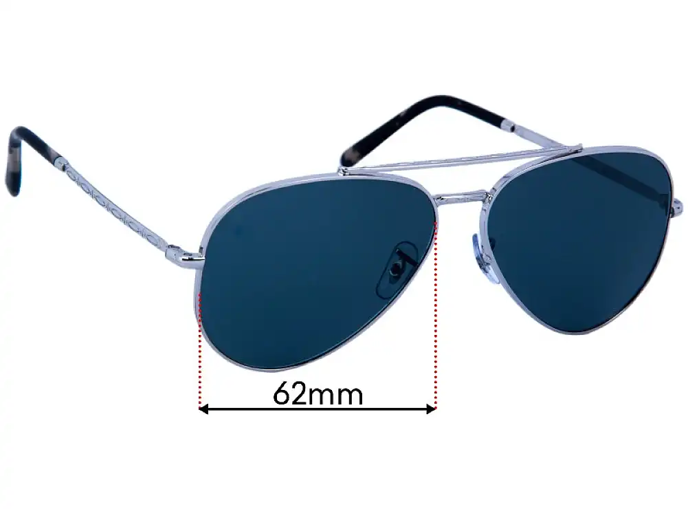 Sunglass Fix Replacement Lenses for Ray-Ban RB3625 New Aviator - 62mm Wide Sunglass Fix Replacement Lenses for Ray-Ban RB3625 New Aviator - 62mm Wide