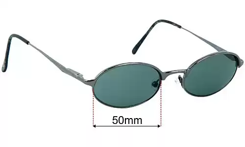 Sunglass Fix Replacement Lenses for Ray Ban B&L W3097 - 50mm Wide Ray Ban B&L W3097 Replacement Lenses 50mm wide