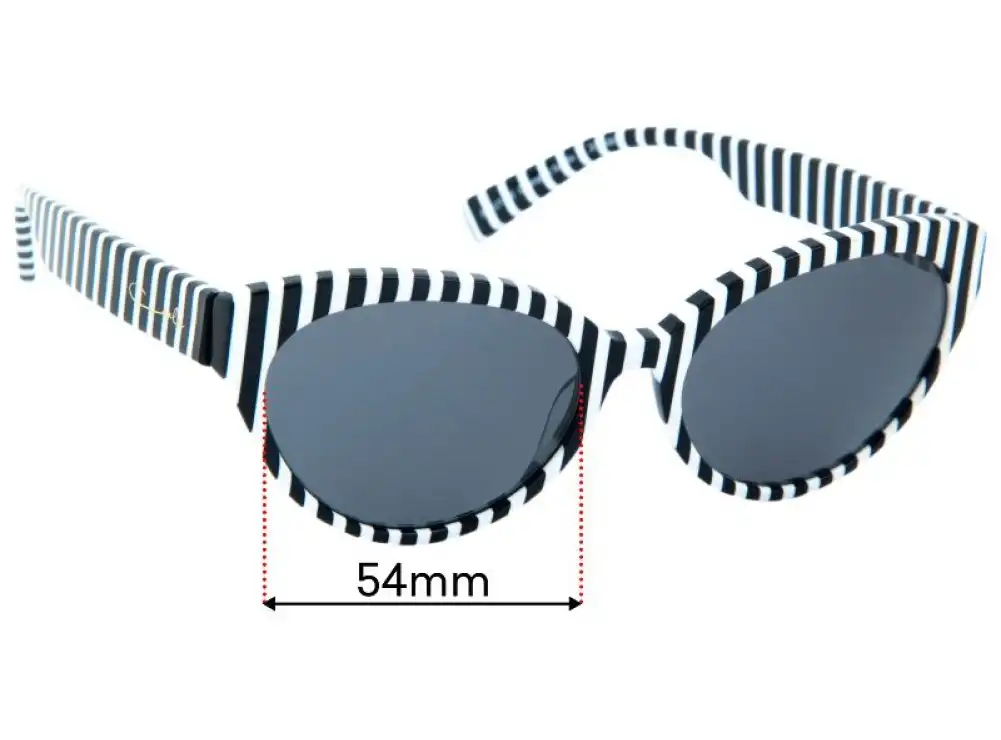 Carla Zampatti Sun Rx 14 Replacement Lenses - 54mm Carla Zampatti Sun Rx 14 Replacement Lenses - 54mm
