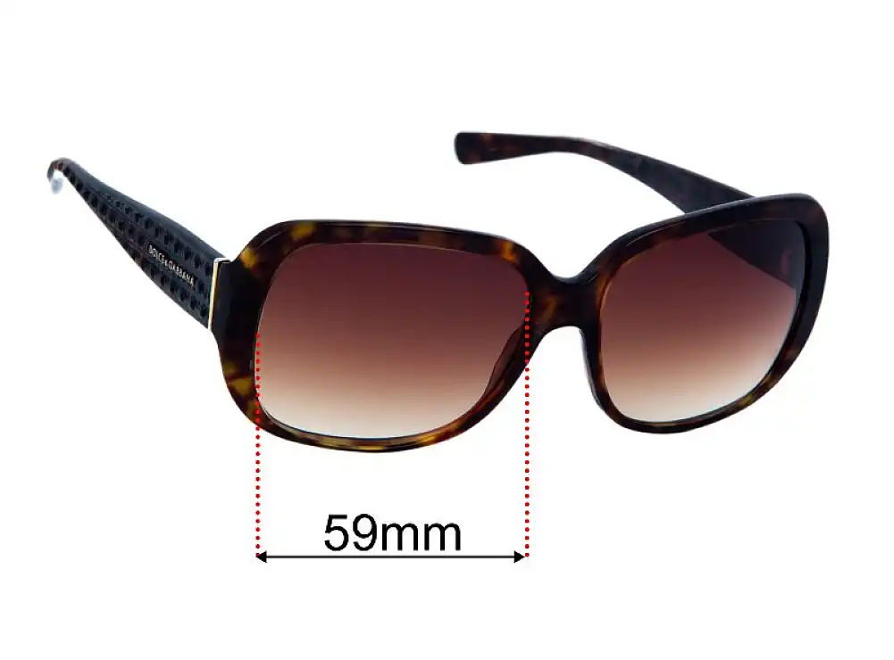 Dolce & Gabbana DG4115 Replacement Lenses 59mm Dolce & Gabbana DG4115 Replacement Lenses 59mm