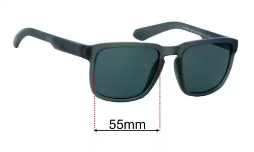 Sunglass Fix Replacement Lenses for Dragon Mari LL H2o Floatable - 55mm Wide Dragon Mari LL H2o Floatable Replacement Lenses 55mm wide
