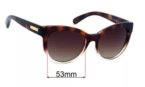 Sunglass Fix Replacement Lenses for Michael Kors MK 6035 (MITZI I) - 53mm Wide Michael Kors MK 6035 (MITZI I) Replacement Lenses 53mm wide