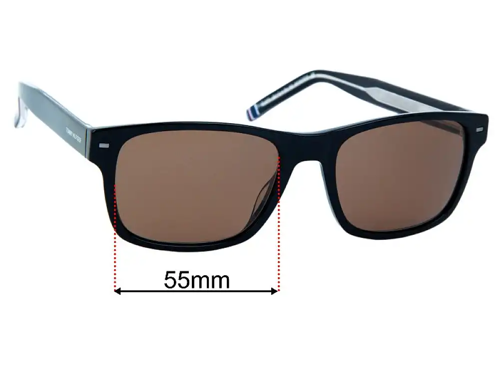 Tommy Hilfiger TH Sun RX 46 Replacement Lenses 55mm Tommy Hilfiger TH Sun RX 46 Replacement Lenses 55mm