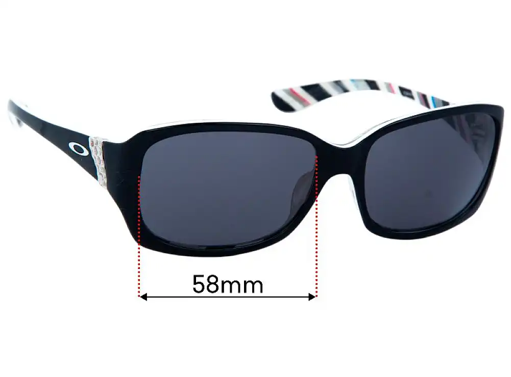 Oakley Discreet OO2012 Replacement Lenses 58mm Oakley Discreet OO2012 Replacement Lenses 58mm