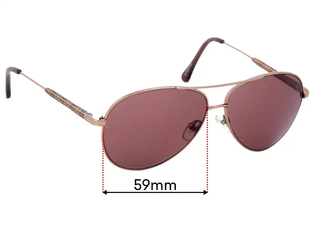 Sunglass Fix Replacement Lenses for Oroton Voyage - 59mm Wide Sunglass Fix Replacement Lenses for Oroton Voyage - 59mm Wide