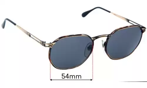 Sunglass Fix Replacement Lenses for Elce Twenty - 54mm Wide Sunglass Fix Replacement Lenses for Elce Twenty - 54mm Wide