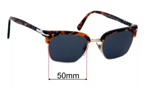 Sunglass Fix Replacement Lenses for Persol 3199-S Tailoring Edition - 50mm Wide Persol 3199-S Tailoring Edition Replacement Lenses 50mm wide