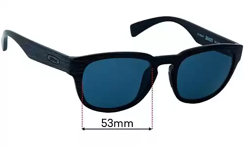 Sunglass Fix Replacement Lenses for Revo RE1054 Zinger - 53mm Wide Revo RE1054 Zinger Replacement Lenses 53mm wide