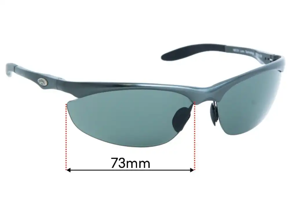 Sunglass Fix Replacement Lenses for Callaway Golf Eyewear H301GN - 73mm Wide Sunglass Fix Replacement Lenses for Callaway Golf Eyewear H301GN - 73mm Wide