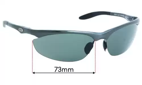 Sunglass Fix Replacement Lenses for Callaway Golf Eyewear H301GN - 73mm Wide Sunglass Fix Replacement Lenses for Callaway Golf Eyewear H301GN - 73mm Wide