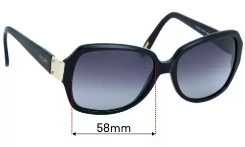 Sunglass Fix Replacement Lenses for Polo RA 5138 - 58mm Wide Polo RA 5138 Replacement Lenses 58mm wide