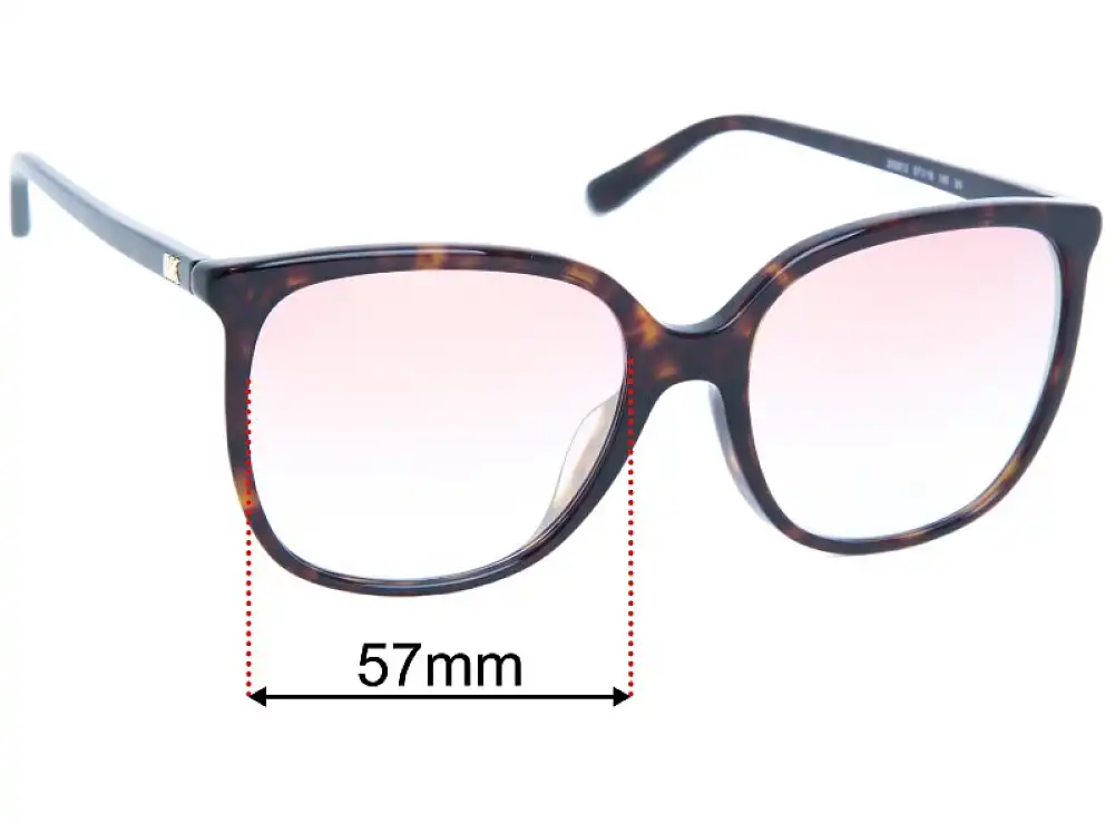 Sunglass Fix Replacement Lenses for Michael Kors MK2137U Anaheim - 57mm Wide Sunglass Fix Replacement Lenses for Michael Kors MK2137U Anaheim - 57mm Wide