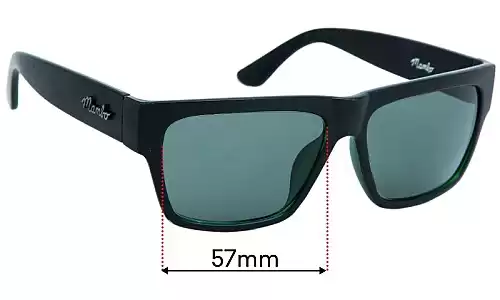 Sunglass Fix Replacement Lenses for Mambo Irie Life - 67mm Wide Sunglass Fix Replacement Lenses for Mambo Irie Life - 67mm Wide