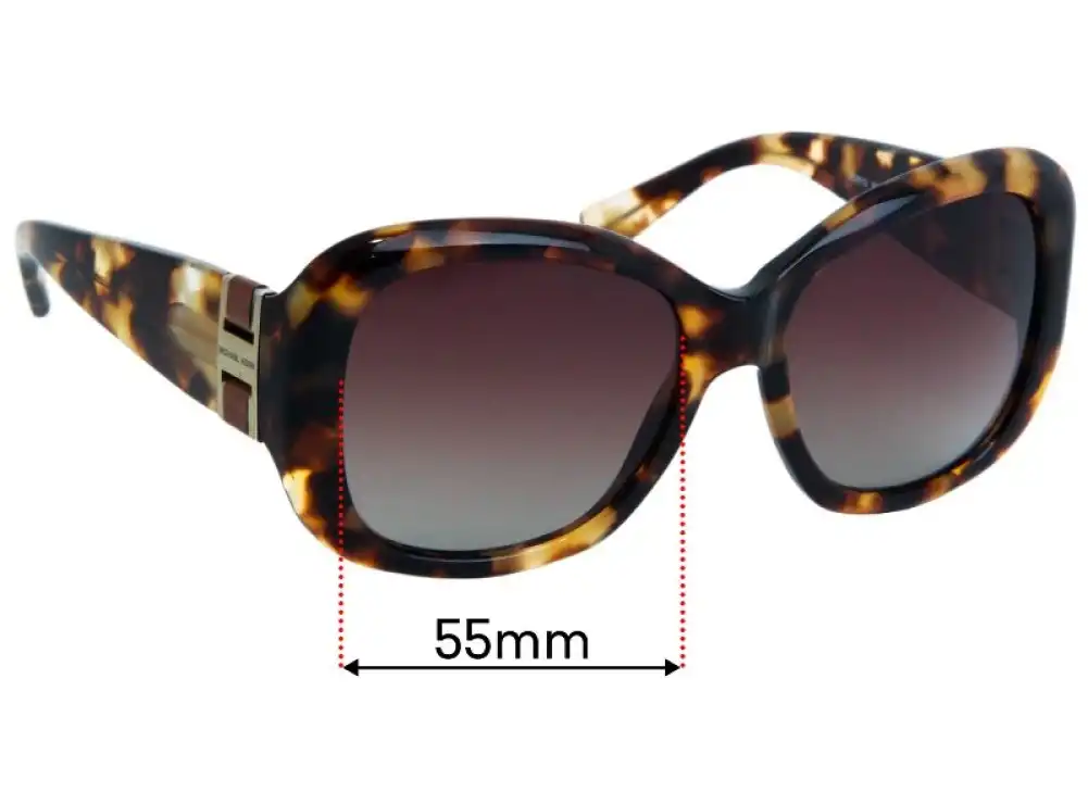 Sunglass Fix Replacement Lenses for Michael Kors MK2004Q Panama - 55mm Wide Sunglass Fix Replacement Lenses for Michael Kors MK2004Q Panama - 55mm Wide