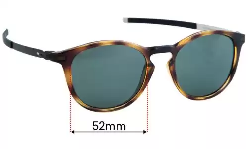 Sunglass Fix Replacement Lenses for Oakley Pitchman R OX8105 - 52mm Wide Oakley Pitchman R OX8105 Replacement Lenses 52mm wide