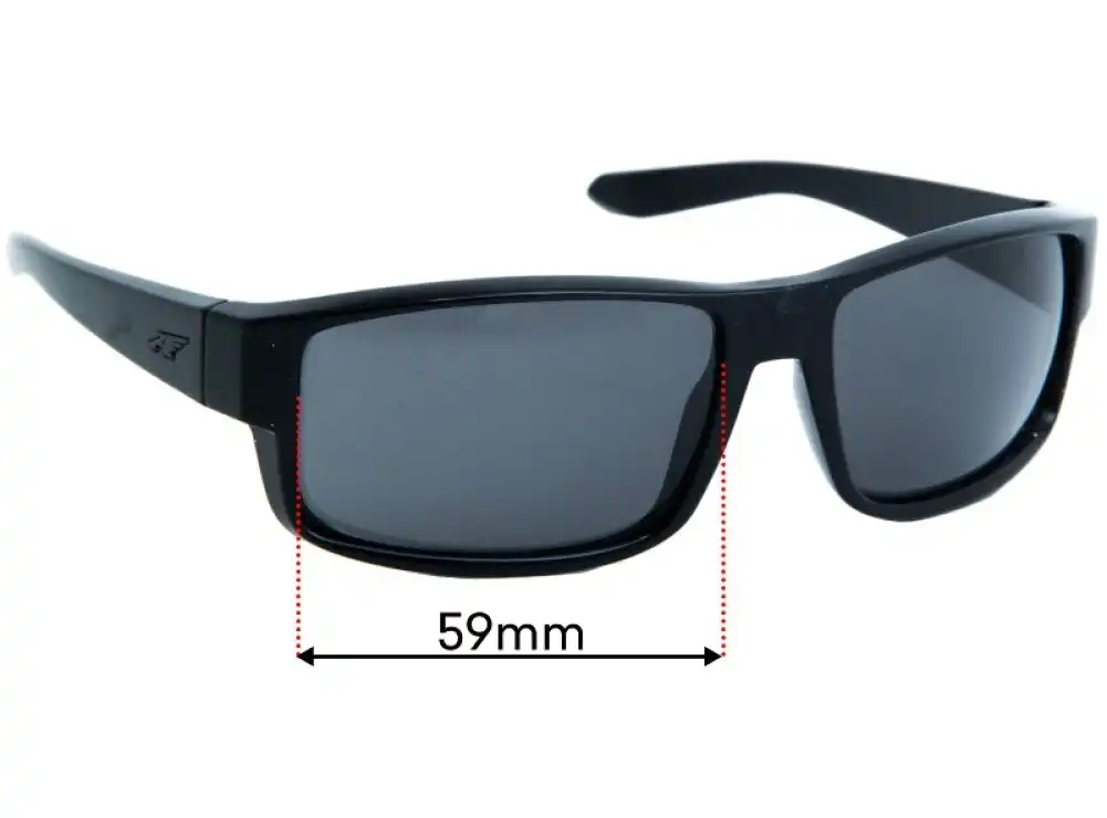 Sunglass Fix Replacement Lenses for Arnette Boxcar AN4224 - 59mm Wide Sunglass Fix Replacement Lenses for Arnette Boxcar AN4224 - 59mm Wide